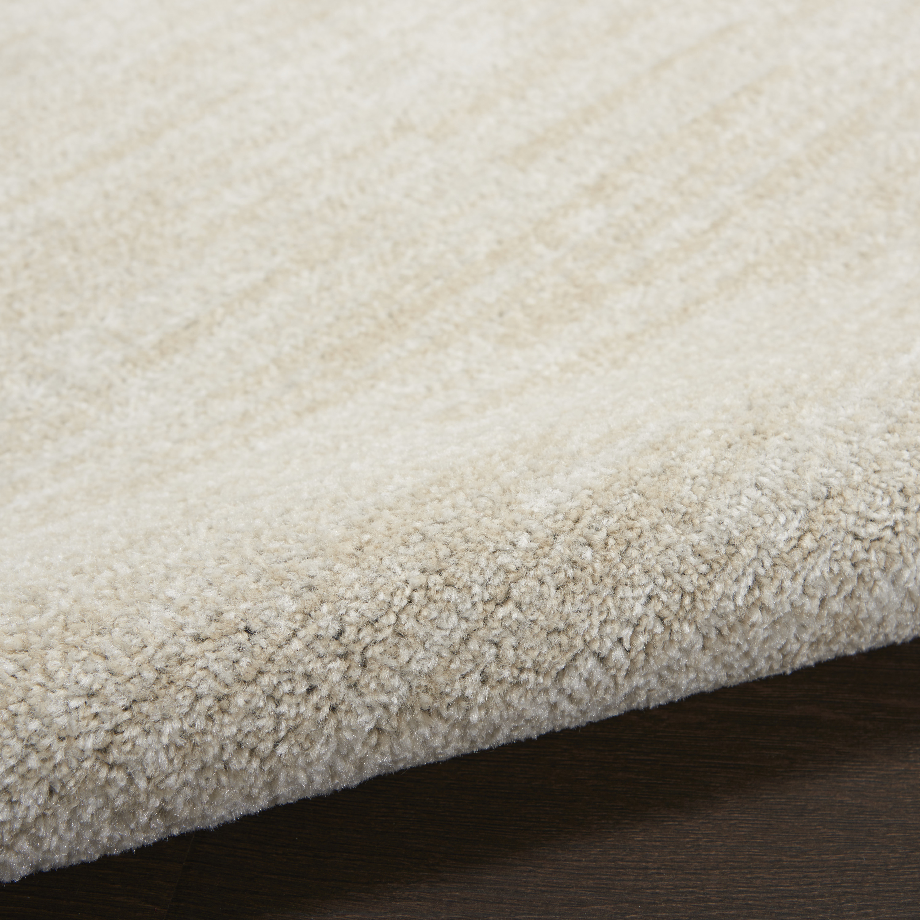 Nourison Nourison Essentials 6' x Round Ivory Beige Outdoor Rug