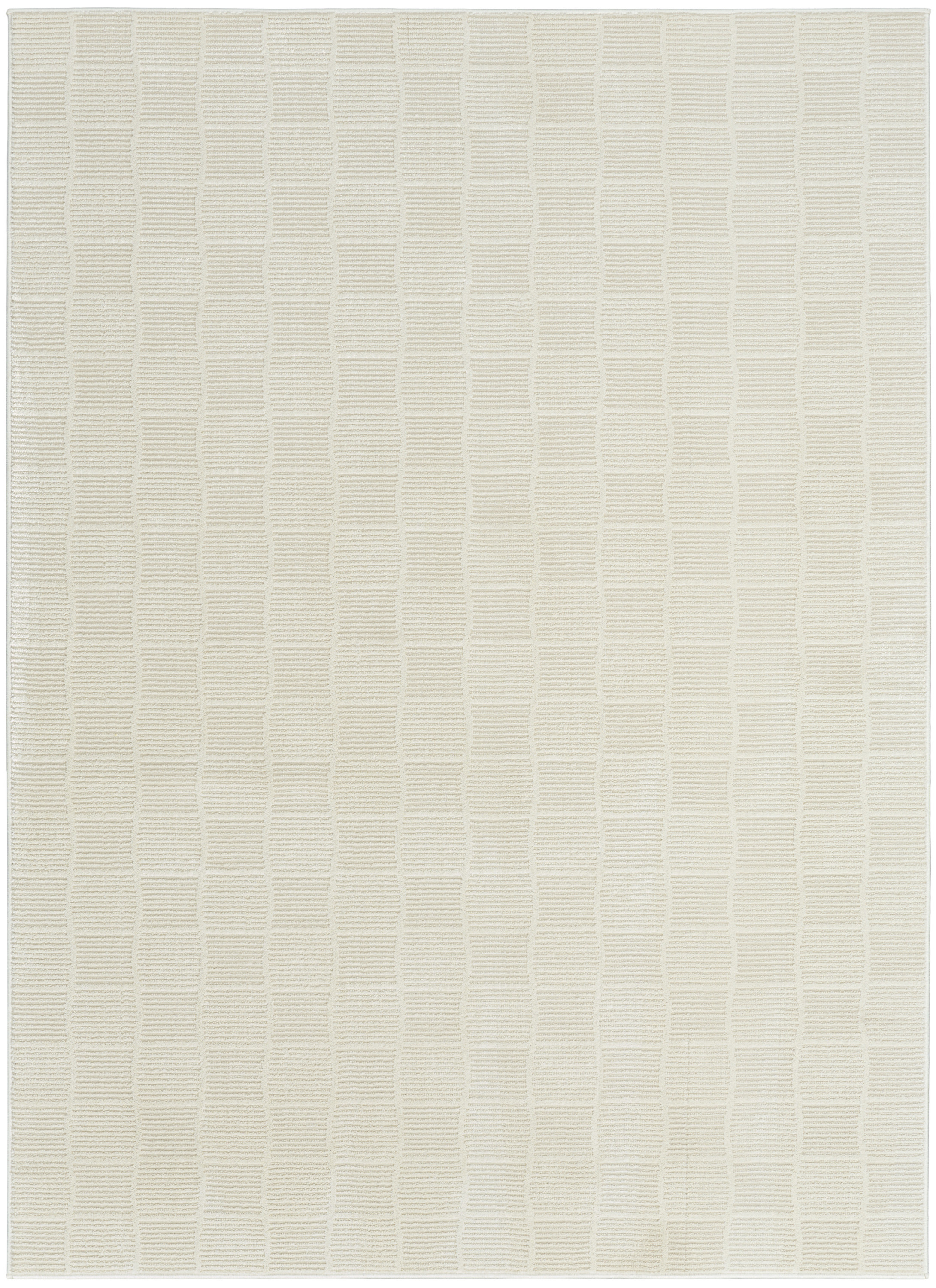 Nourison Eco Cycle 6'6" x 9'2" Ivory Modern Indoor Rug