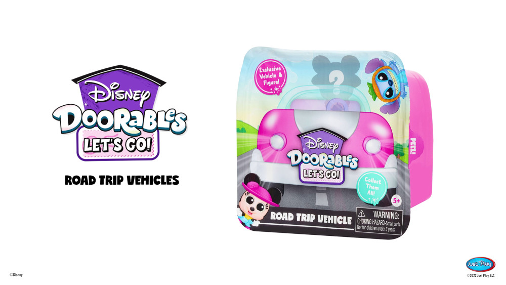 Disney Doorables Let’s Go Road Trip Vehicles, Kids Toys for Ages 5 up ...