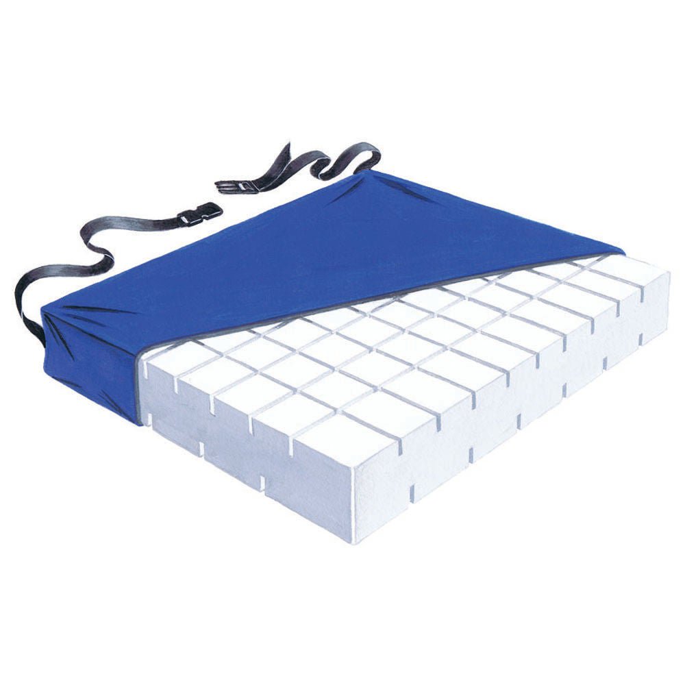 Skil-Care CUSHION, F/W/C PRESSURE CHECK LT-WT FOAM COVER BLU