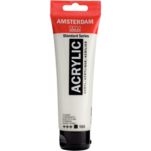 Standard Acrylic Paint, 120ml, Titanium White 105