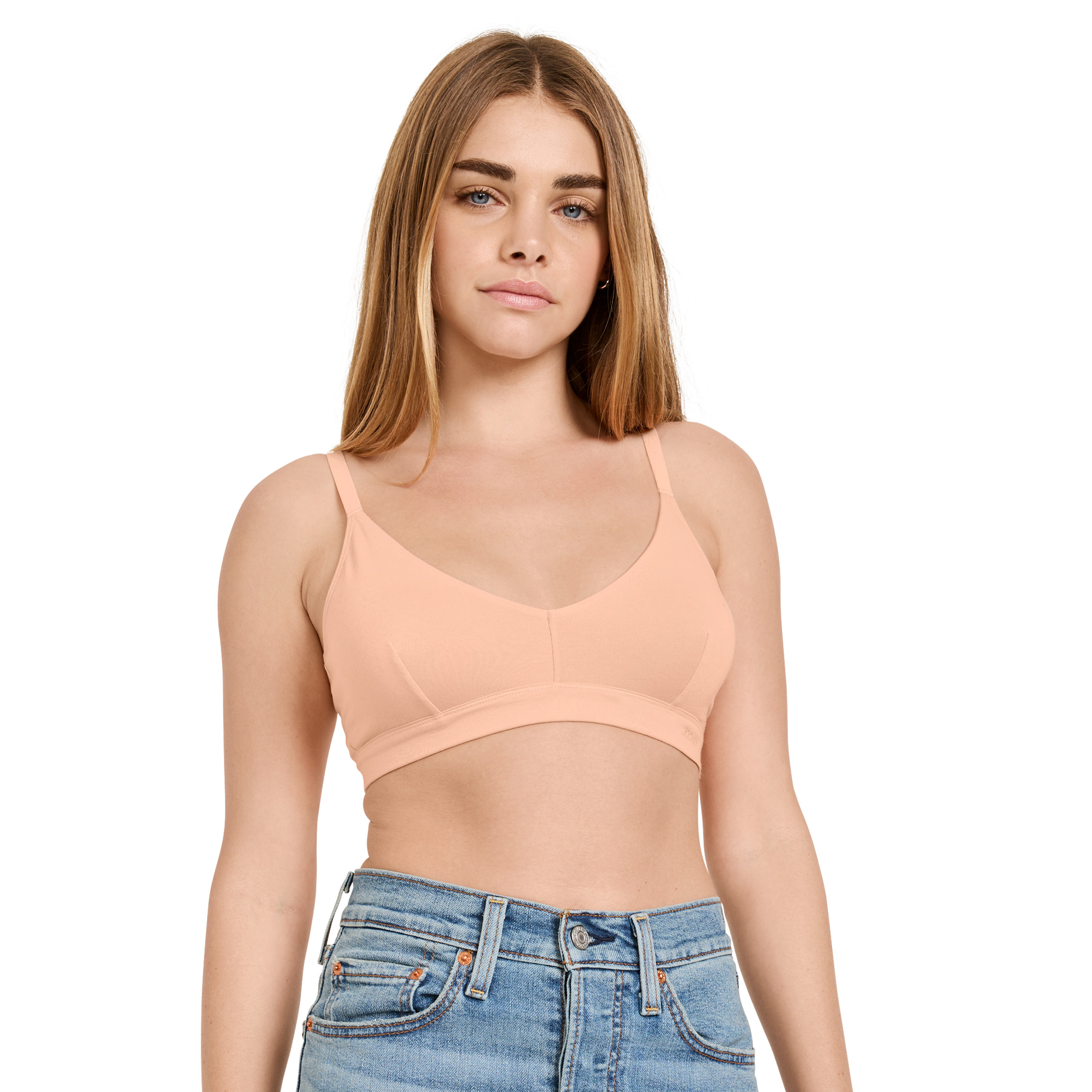 Jockey Women's Organic Cotton Stretch Triangle Bralette - Picture 42 of 47