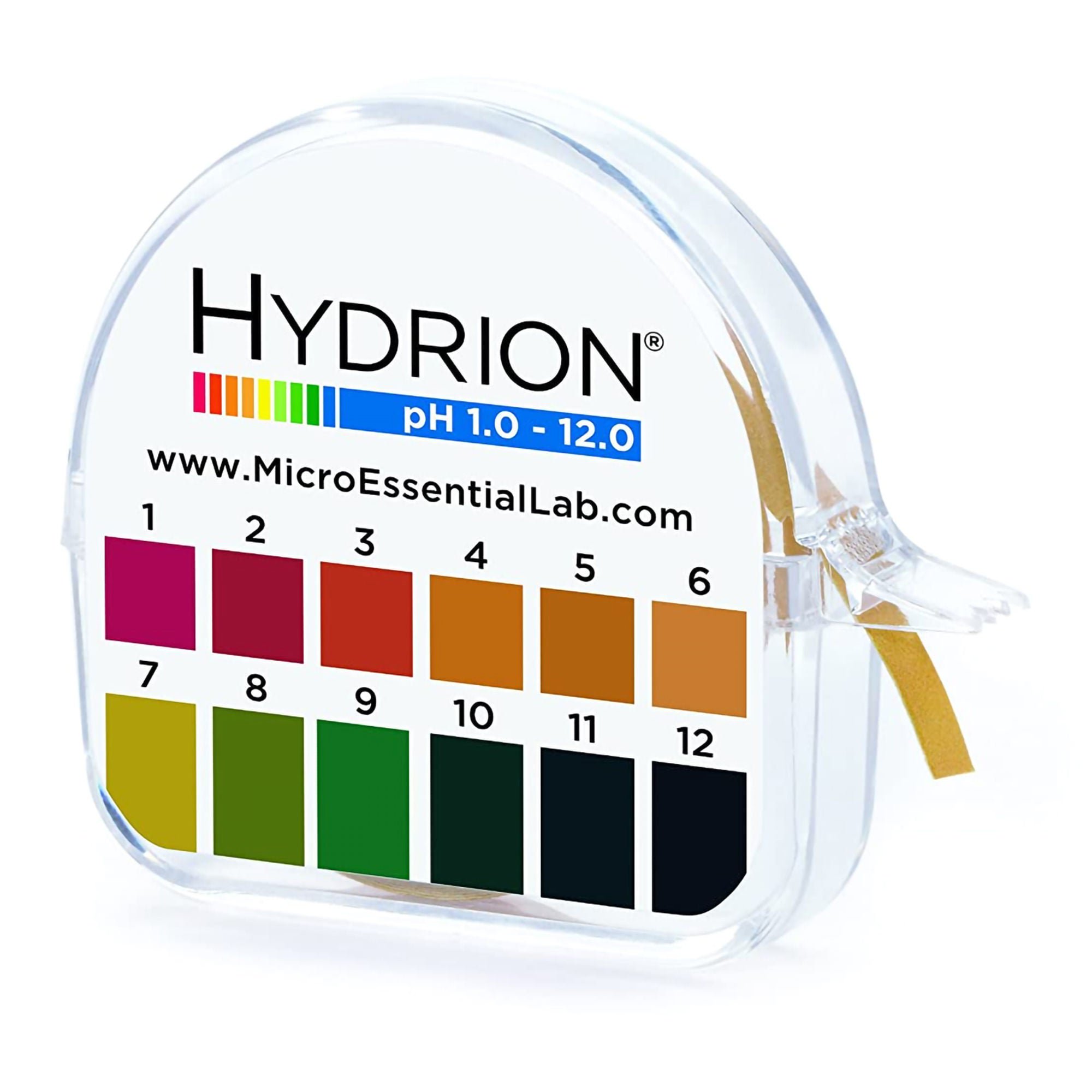 Hydrion® pH Paper in Dispenser, 1.0 – 12.0