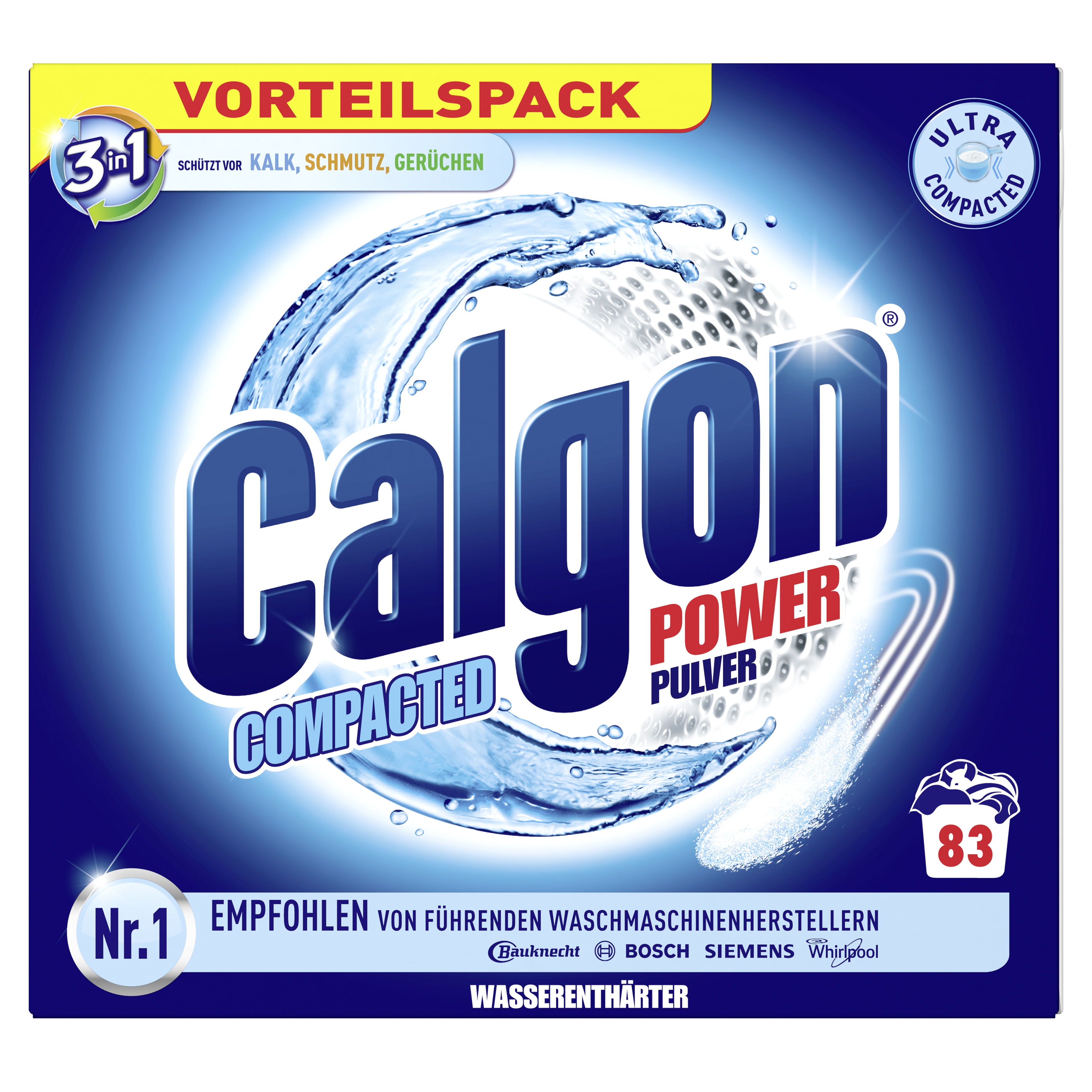 Calgon 3in1 Power Pulver 2,5 kg