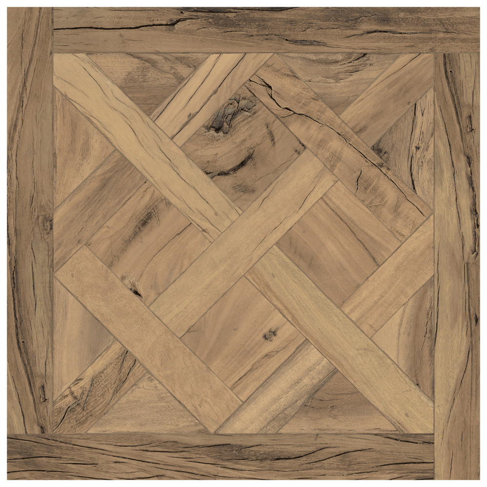 Kings Forest Lattice Natural 17-5/8 in. x 17-5/8 in. Ceramic Floor and Wall Tile