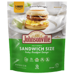 Turkey Sandwich Size Frozen Breakfast Patties
