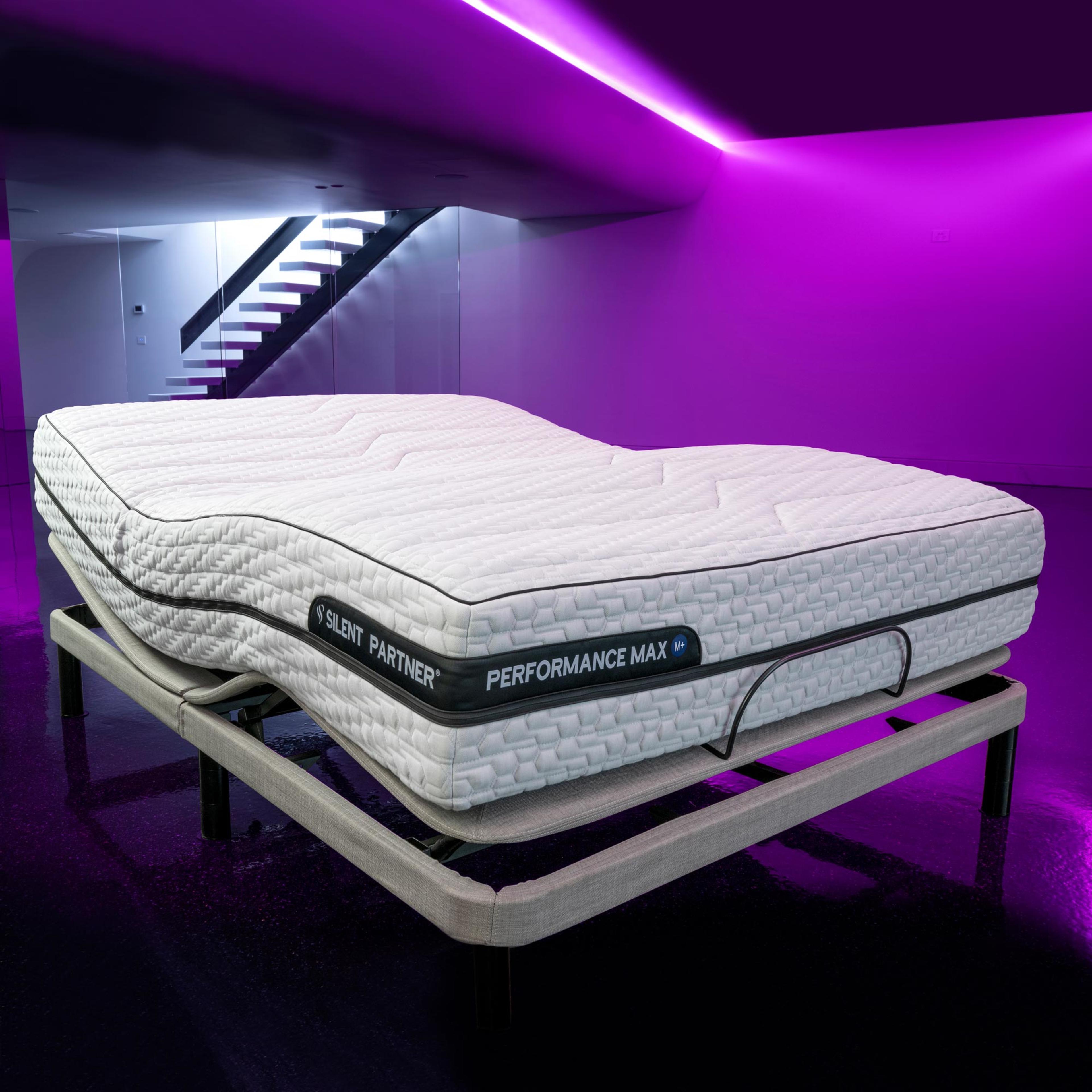 Lifestyle image of the  Silent Partner Performance Max Mk2 Mattress, Medium from Forty Winks