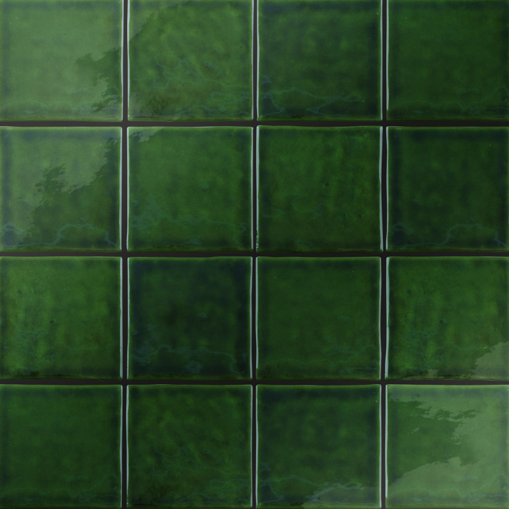 Viva Antic Verde 4x4 Square Ceramic Wall Only Digital Pattern