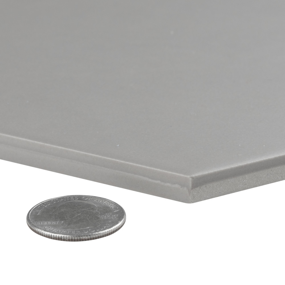 Hexatile Matte Gris 7 in. x 8 in. Porcelain Floor and Wall Tile