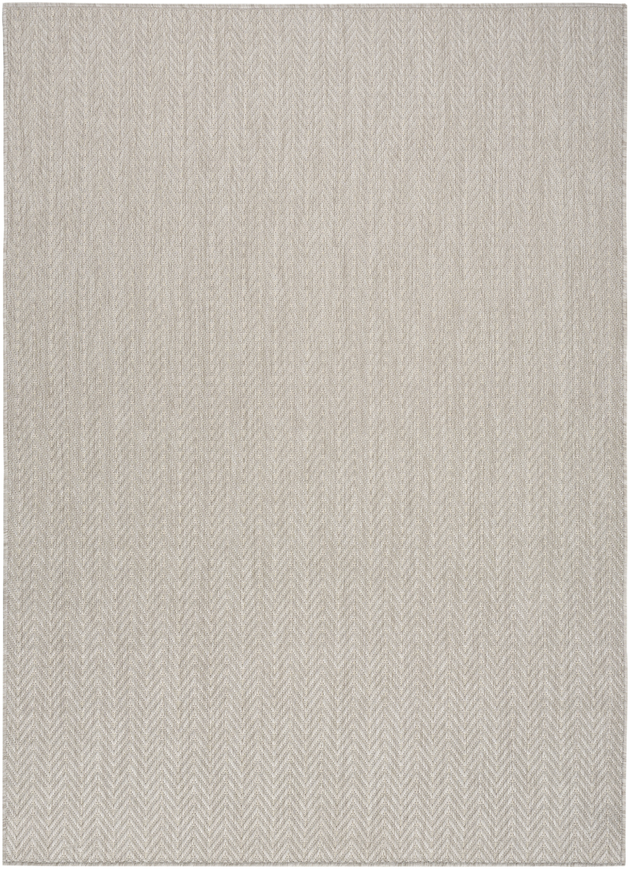 Nourison Horizon Indoor/Outdoor 5' x 7' Grey Modern Rug