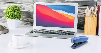 Smooth, easy stapling of up to 25 sheets with gentle pressure.