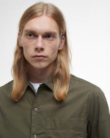 Holywell Relaxed Short-Sleeved Shirt Light Sage