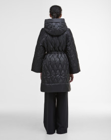 Steppjacke Celine Black/Onyx Tartan