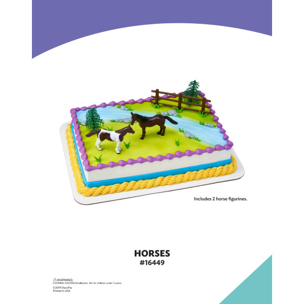 Horses The Magic of Cakes® Icing Only Page