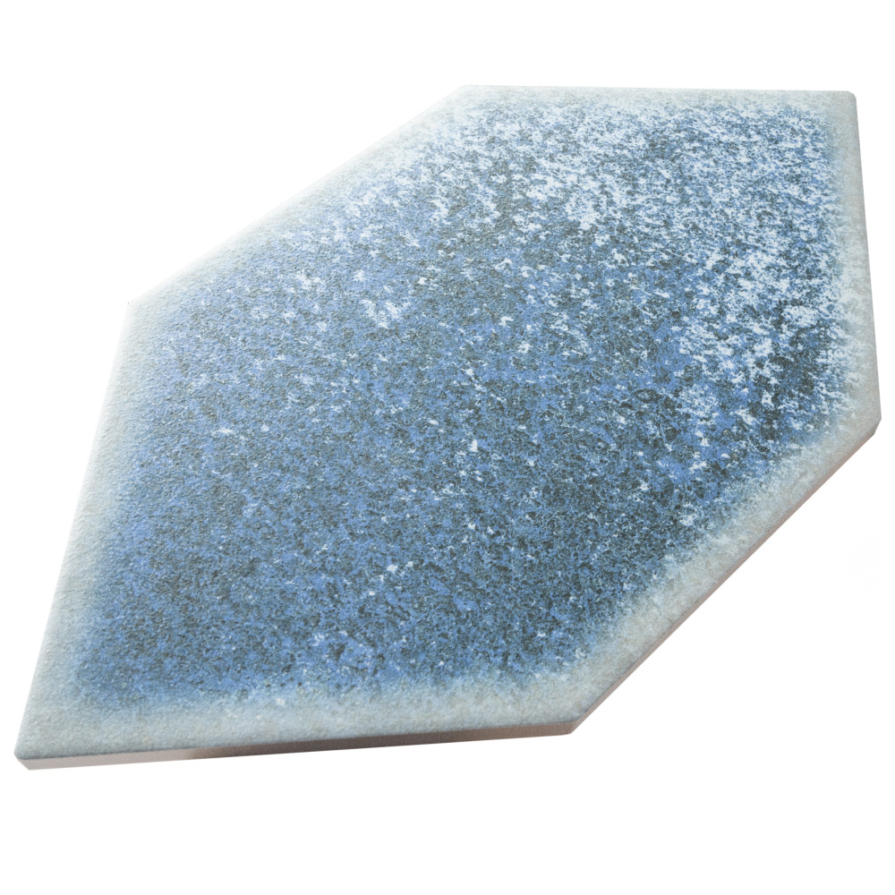 Dorne Kayak Blue 6-1/2 in. x 12-1/2 in. Porcelain Floor and Wall Tile