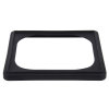 Sixth-size high-temperature silicone pan band in black