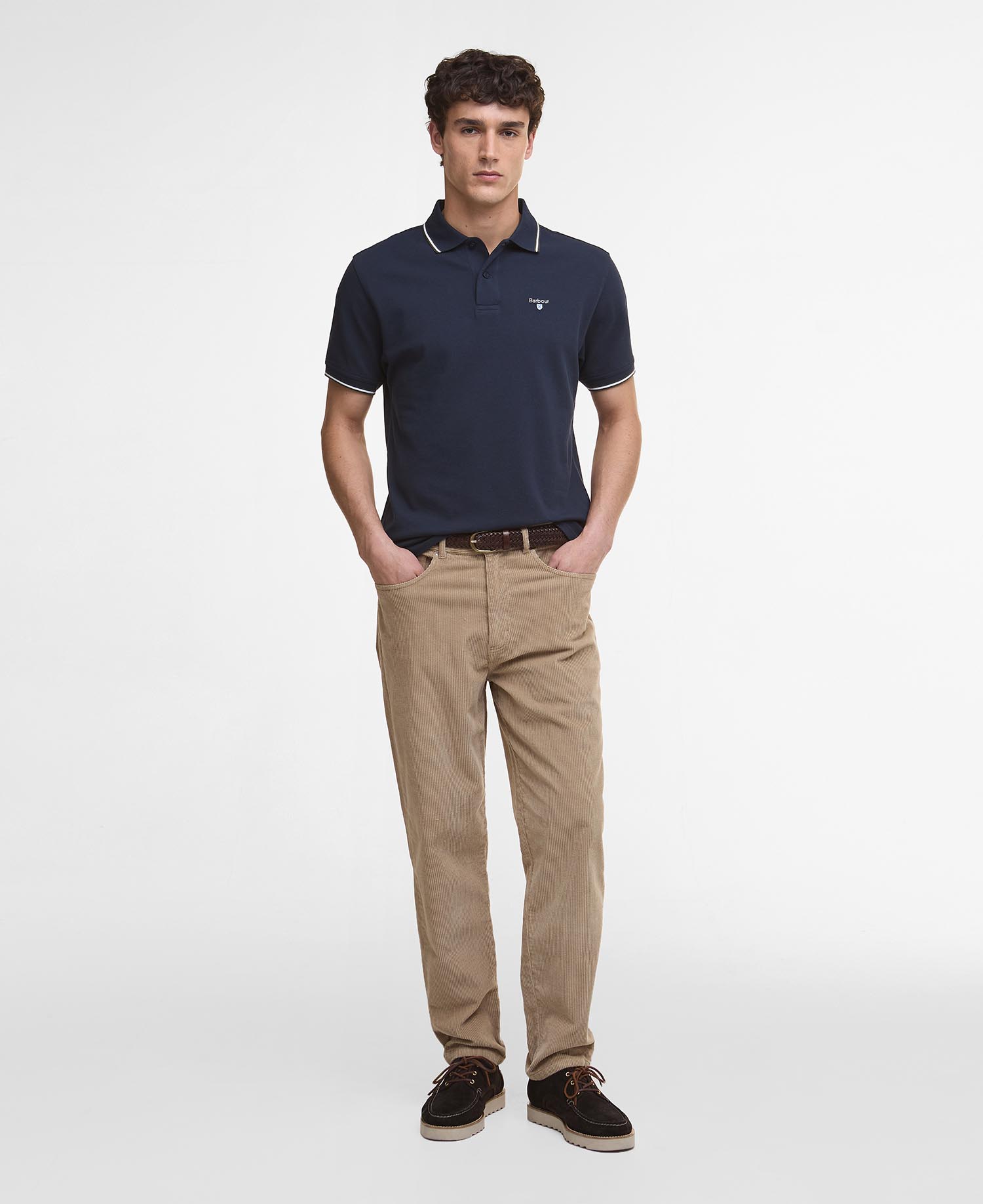 Stretch Cord Regular Trousers image number 0