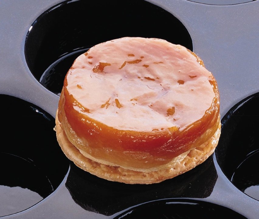 Flexipan 15 Tatin apple tarts mould for 8.2 cm-diameter 3 cm-tall