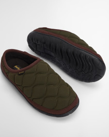 Outdale Slippers Olive/Brown