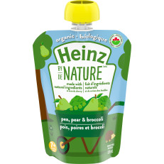 Heinz by Nature Organic Baby Food - Pea, Pear & Broccoli Purée image