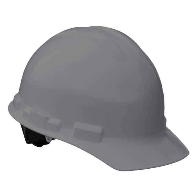 Granite™ Cap Style 6 Point Ratchet Hard Hat, Dark Gray