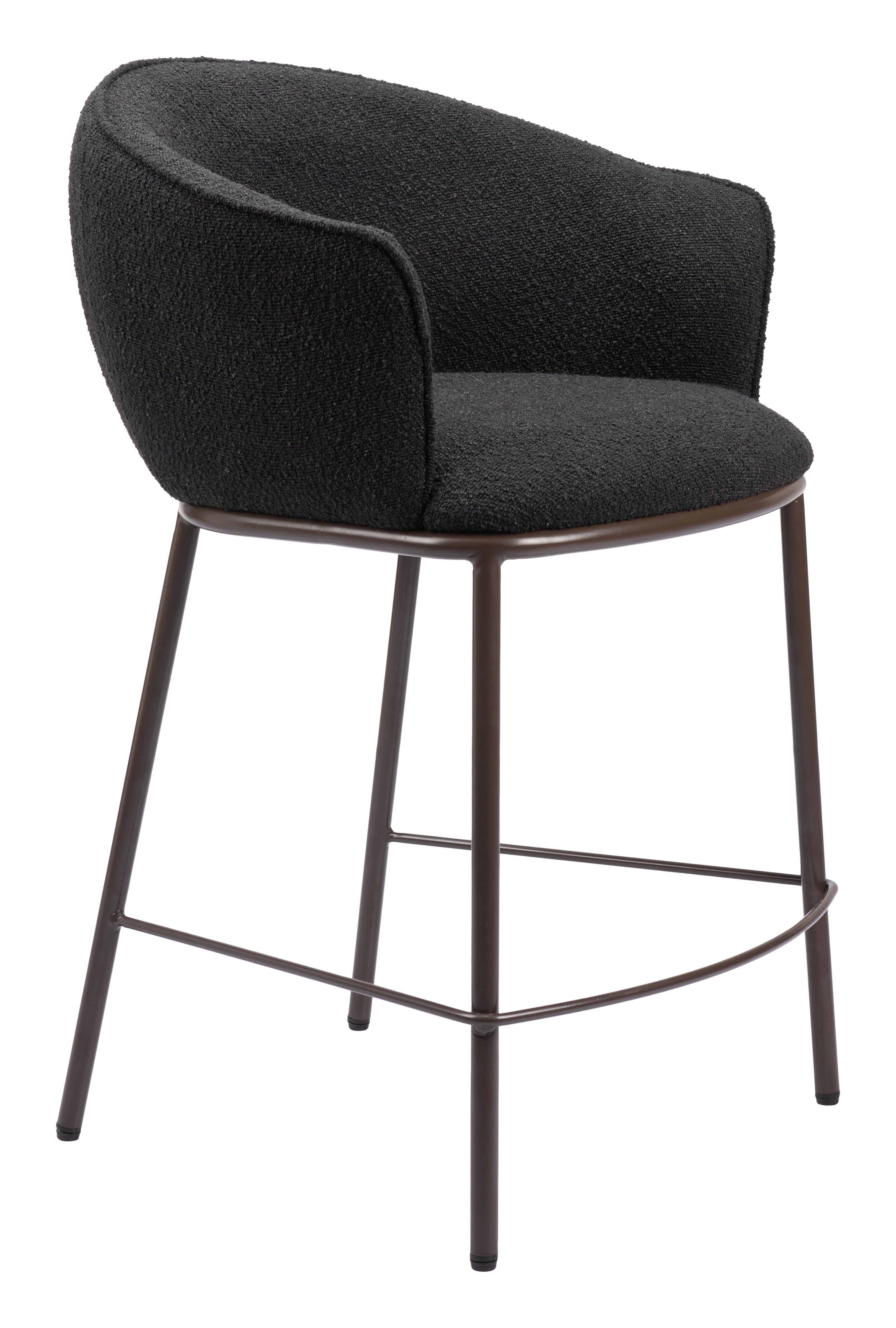 Essen Counter Stool Black & Bronze product image
