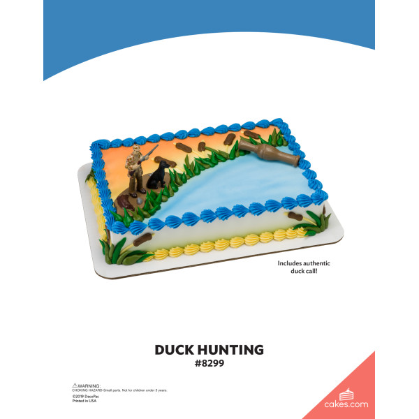 Duck Hunting The Magic of Cakes® Icing Only Page