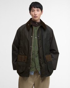 Giacca cerata Patchwork Bedale oversize 