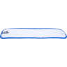 Hillyard, Trident, Economy Short Nap Microfiber Pocket Mop, 18"W, Blue