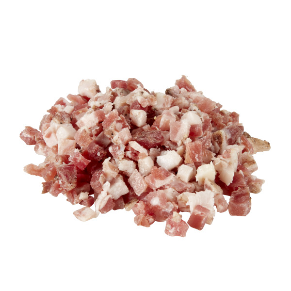 COLUMBUS(r) Diced Pancetta 8/5oz . C1C0 - Front Center Out of Package (Hi Res)