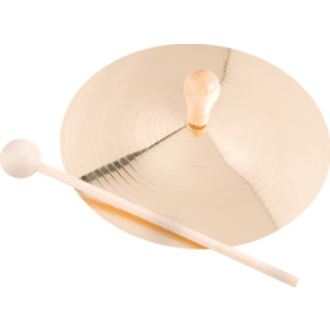 Single 6" Cymbal with Mallet