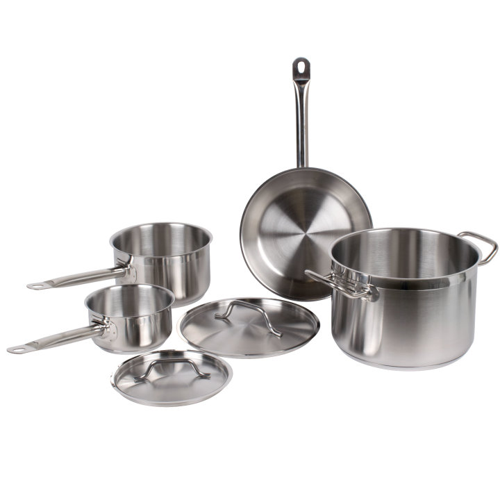 Optio™ deluxe seven-piece cookware set