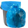 Aluf,  Repro Blend Recycling Liner, 30 gal Capacity, 30 in Wide, 36 in High, 1.2 Mils Thick, Blue
