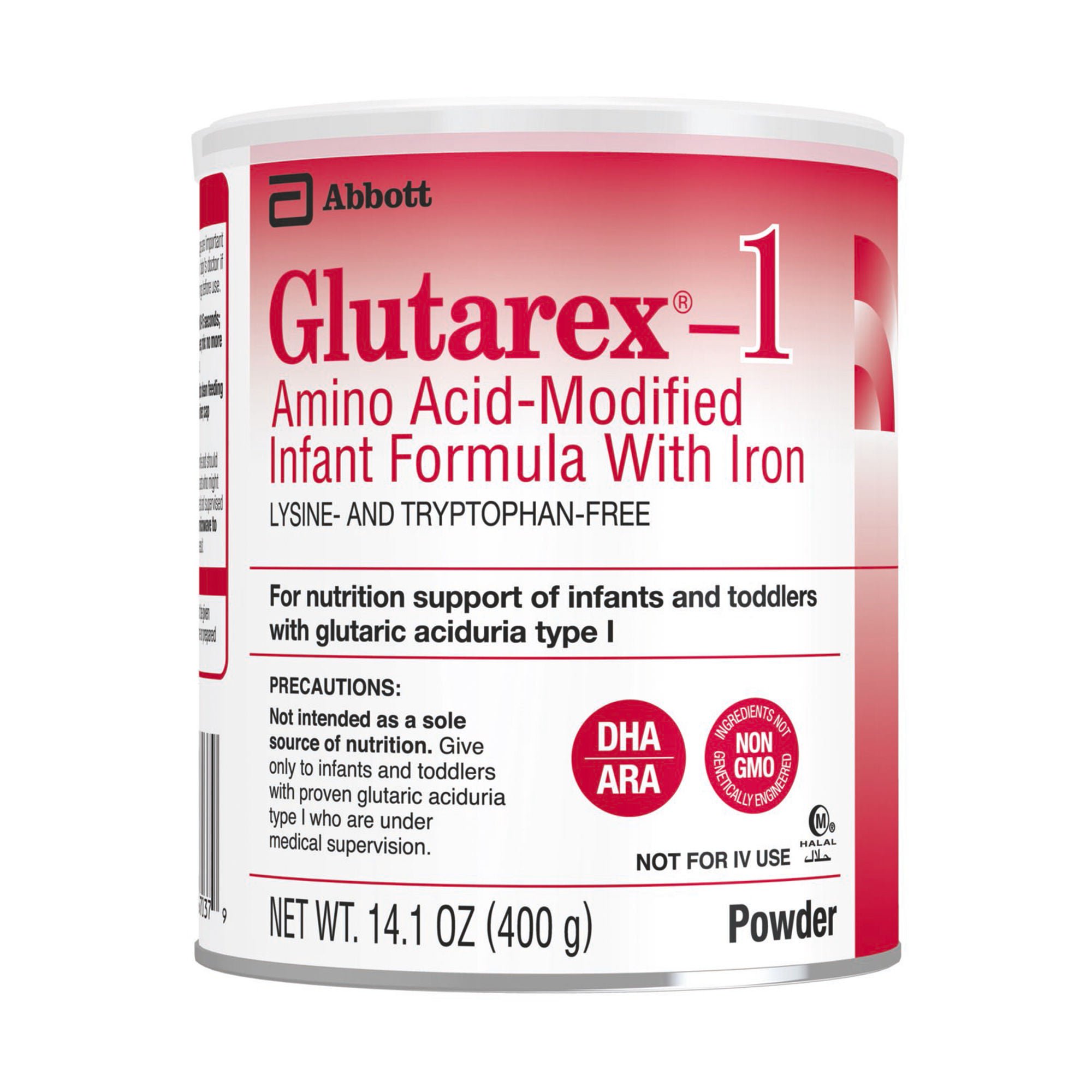 Glutarex®-1 Amino Acid-Modified Infant Formula with Iron, 14.1-ounce Can