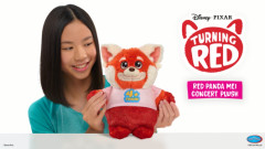 Disney and Pixar Turning Red – Red Panda Mei 11-inch Concert Plush with Lights and Sounds, Officially Licensed Kids Toys for Ages 3 Up, Gifts and Presents - image 2 of 8