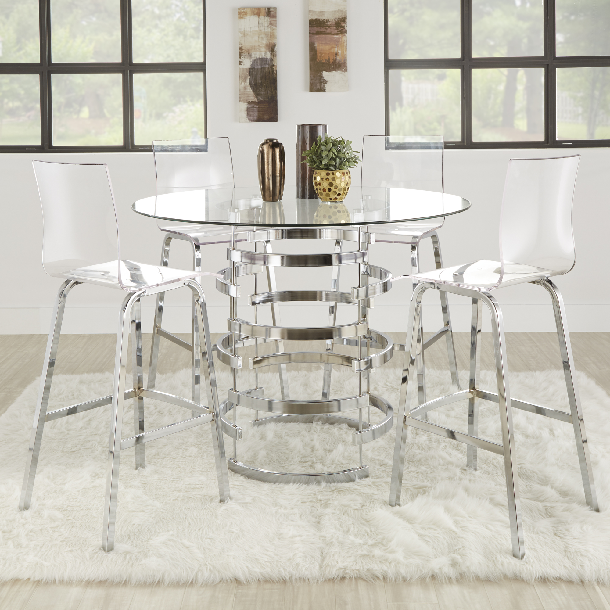 Vortex Base Counter Height Dining Table