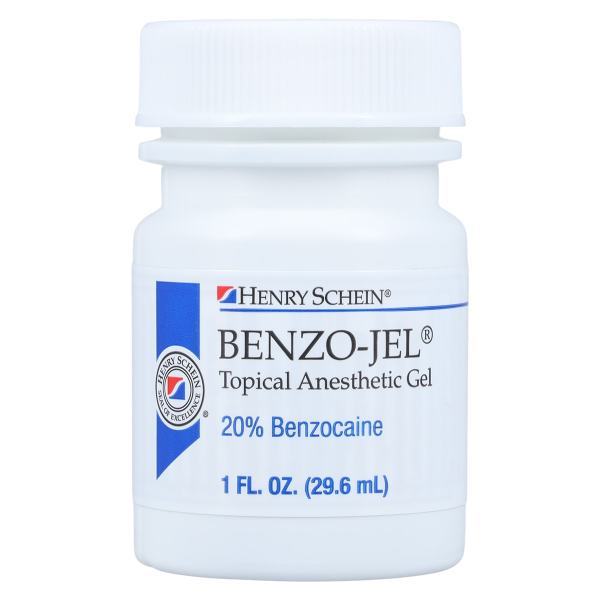 Benzo-Jel Topical Anesthetic Gel 1oz. Jar, Mint
