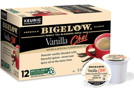 Vanilla Chai K-Cup® pods- Case of 6 boxes - total of 72 K-Cup® pods