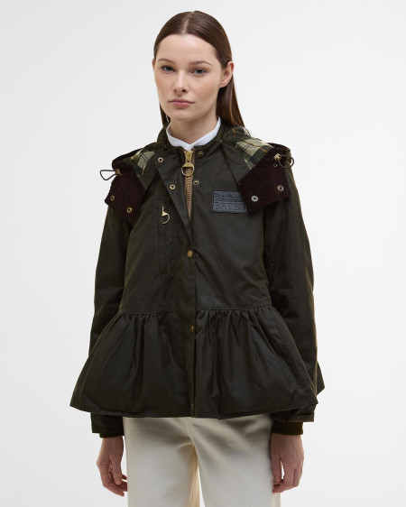 Barbour x ERDEM Wachsjacke Dhalia