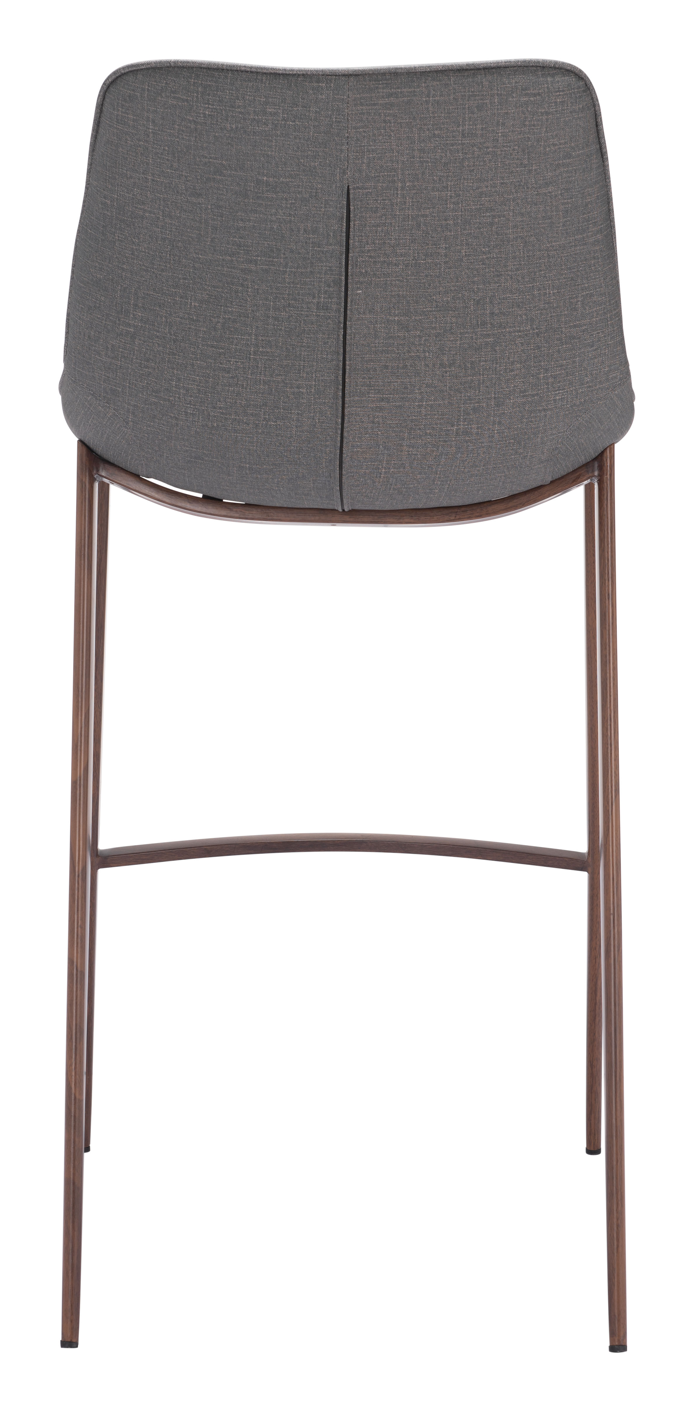 Magnus Barstool (Set of 2) Slate Gray & Walnut product image