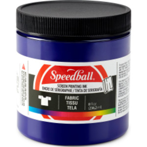 Fabric Screen Printing Ink, 8 oz, Violet
