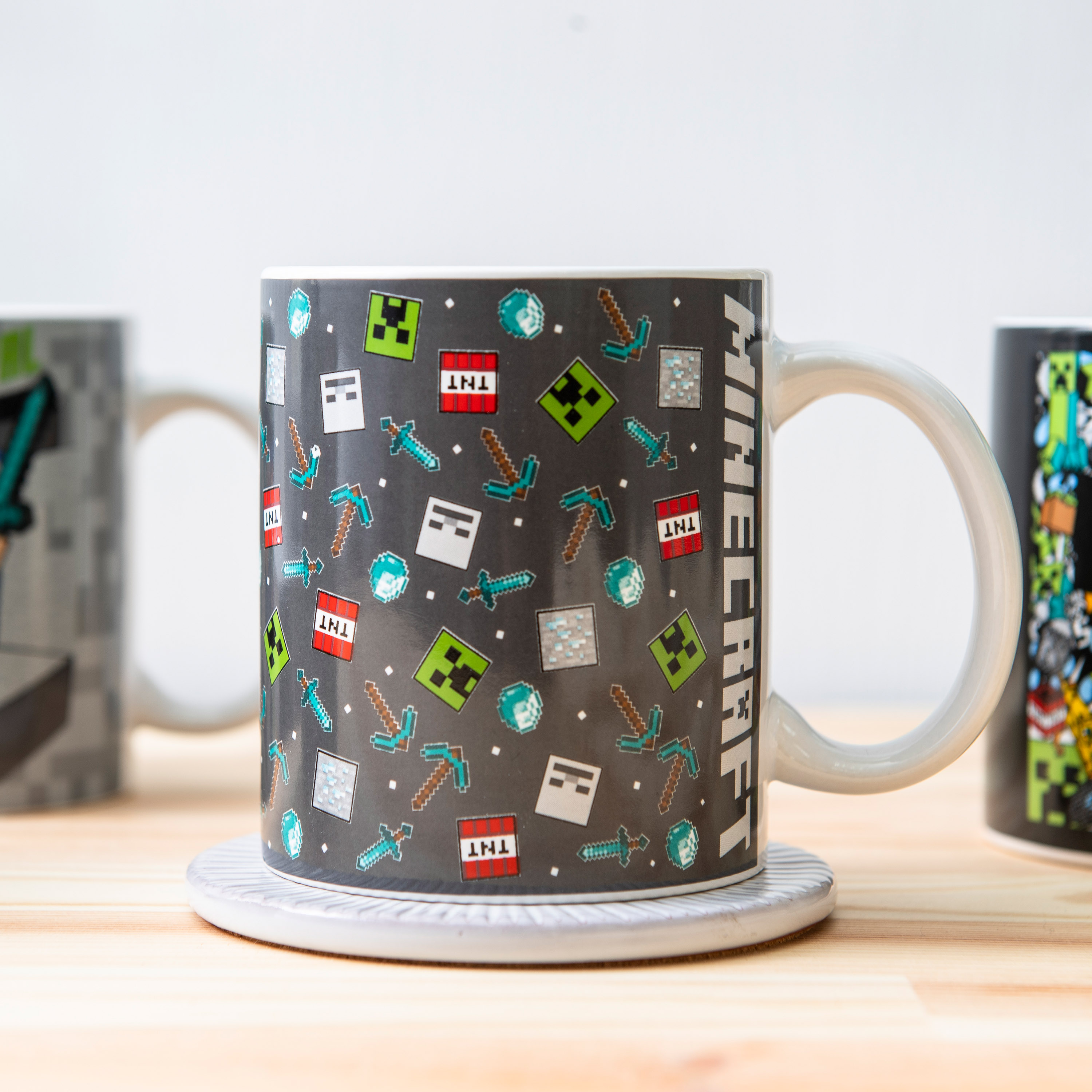 Minecraft Coffee Mug, Assorted Characters, 4-piece set slideshow image 5