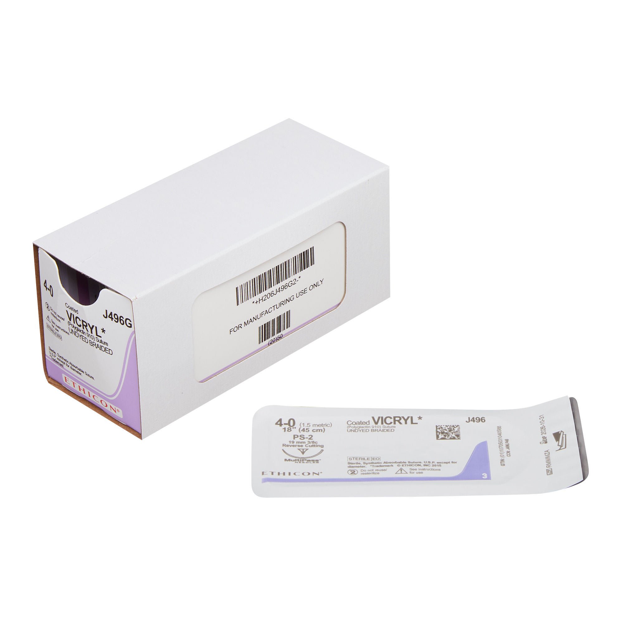Coated Vicryl™ Suture with Needle