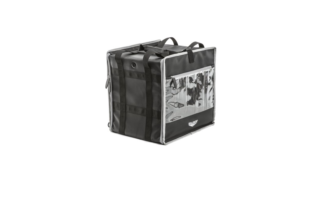 5-Series backpack delivery bag with integrated frame, heat pad and 120-volt power cord