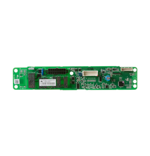 Refrigerator pressure capacitor door control assembly