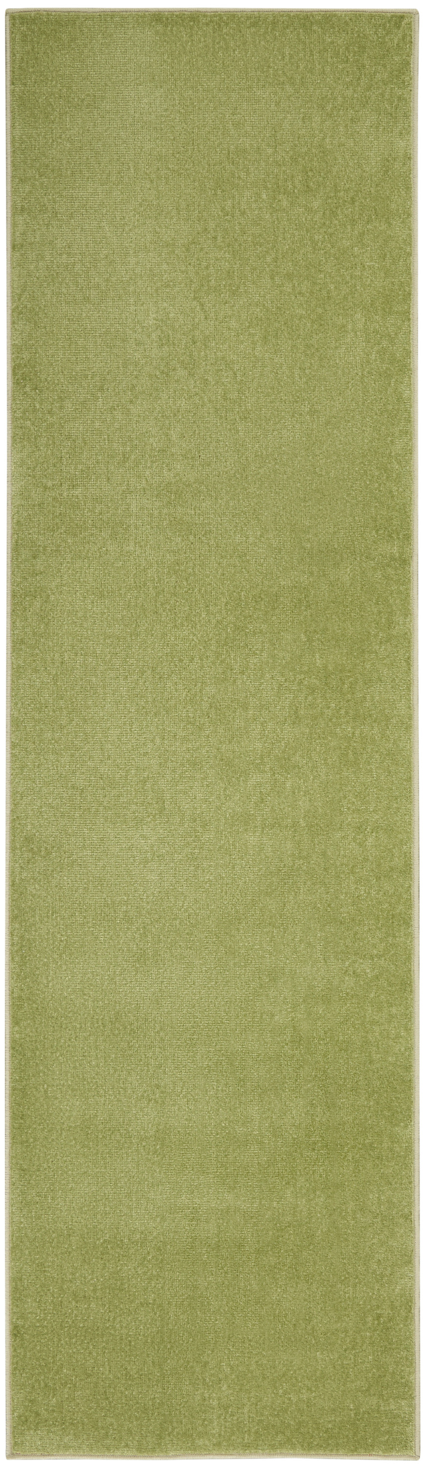 Nourison Nourison Essentials 2'2" x 10' Green Outdoor Rug