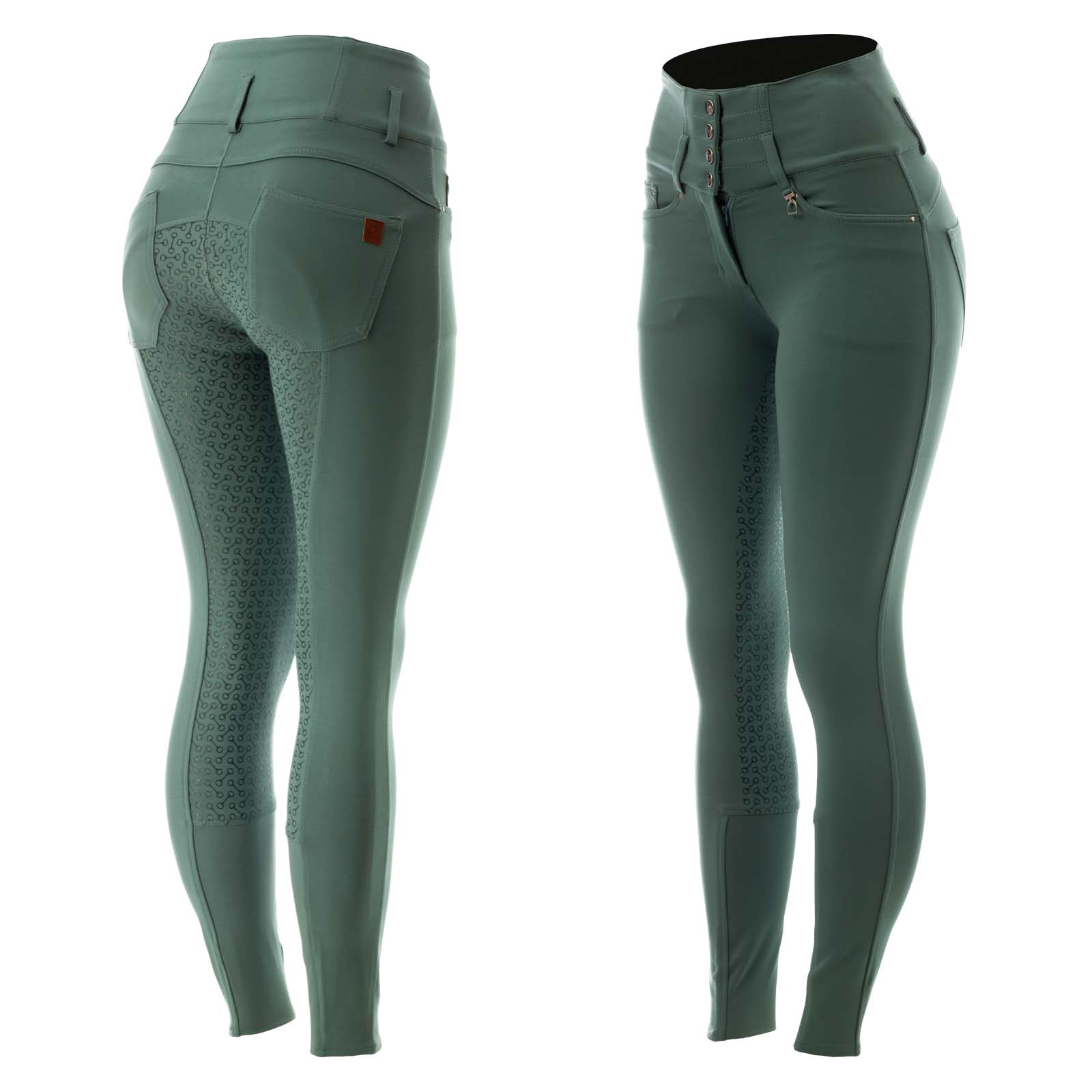 Horze Tara Womens High Waist Silicone Full Seat Breeches