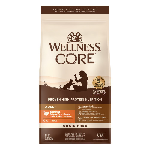 Wellness CORE Grain Free Original Deboned Turkey, Turkey Meal & Chicken Meal Product