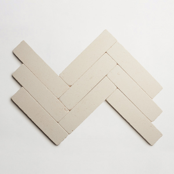 clé lapidary: pantry pavers | blade | tumbled | white limestone 