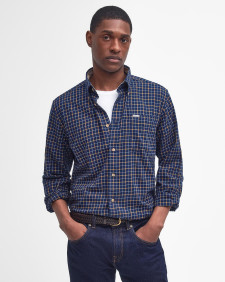 Bank Regular Long-Sleeved Shirt Classic Navy
